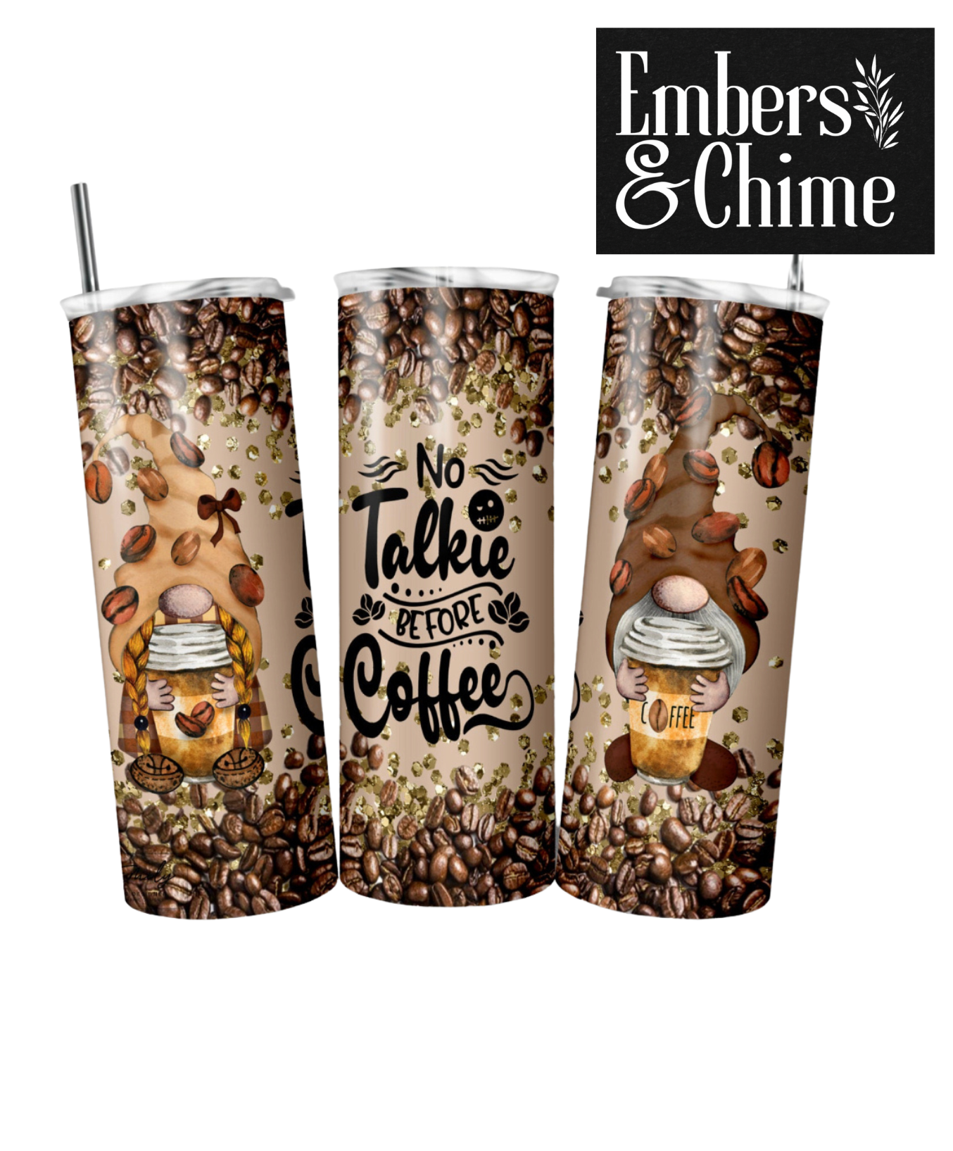 There's Gnome Other Friends Like Mine Tumbler 20 Oz 