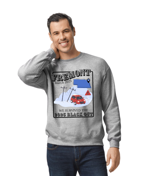 Fremont 2025 Blackout Supporter Crewneck Sweatshirt – Limited Edition